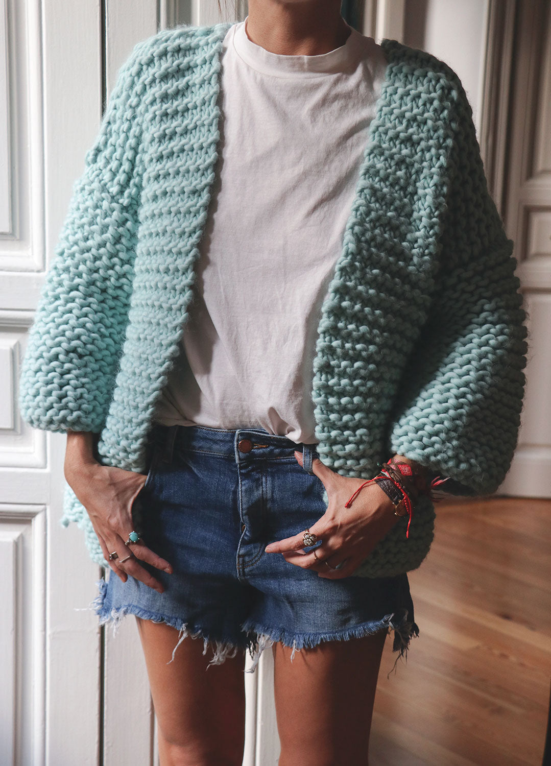 Brera Cardigan Kit - Yummy Yarn Version
