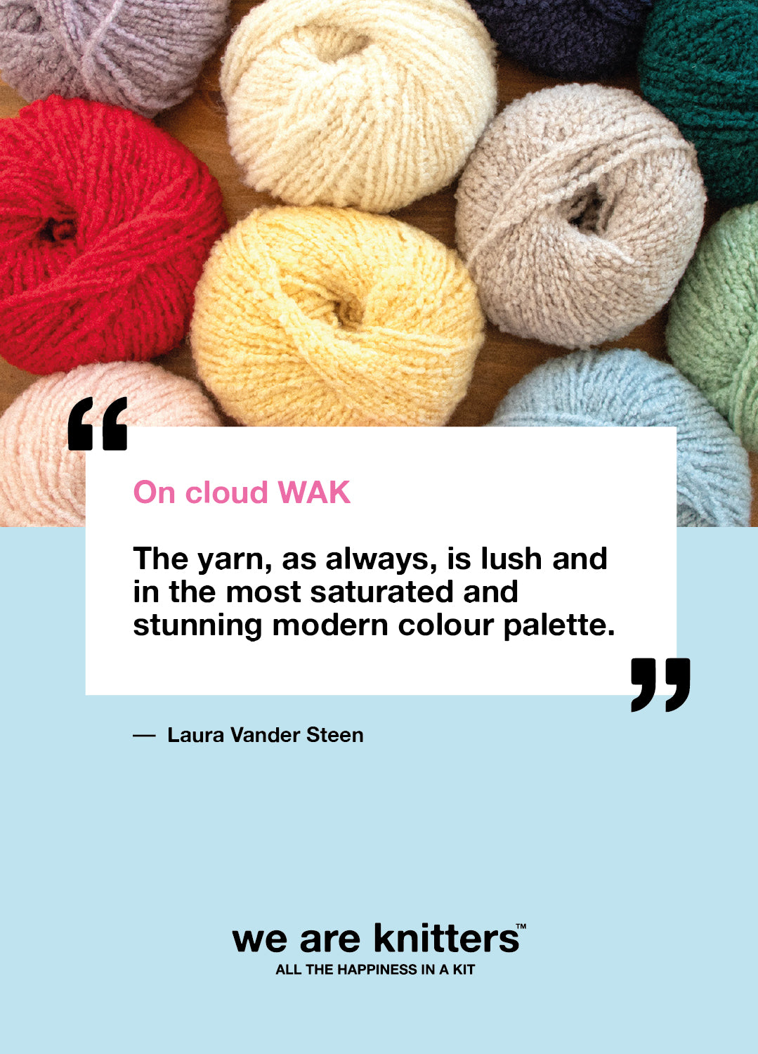 Morse Scarf Kit - Yummy Yarn Fine Version