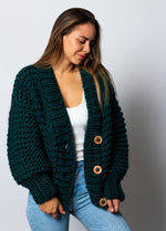 Avocado Cardigan Kit - Yummy Yarn Version