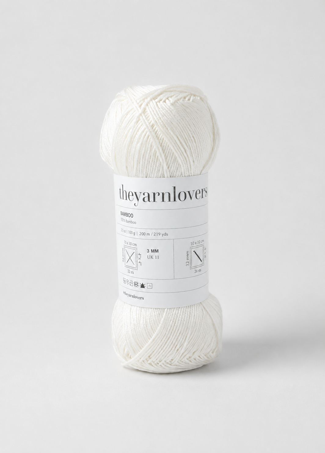 Bamboo Off White - Yarn Lovers