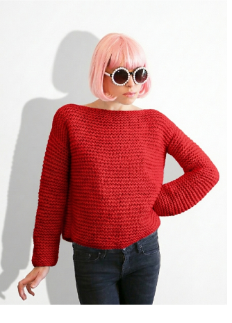 Chewing Gum Sweater x @trustthemojo Kit - Yummy Yarn Fine Version