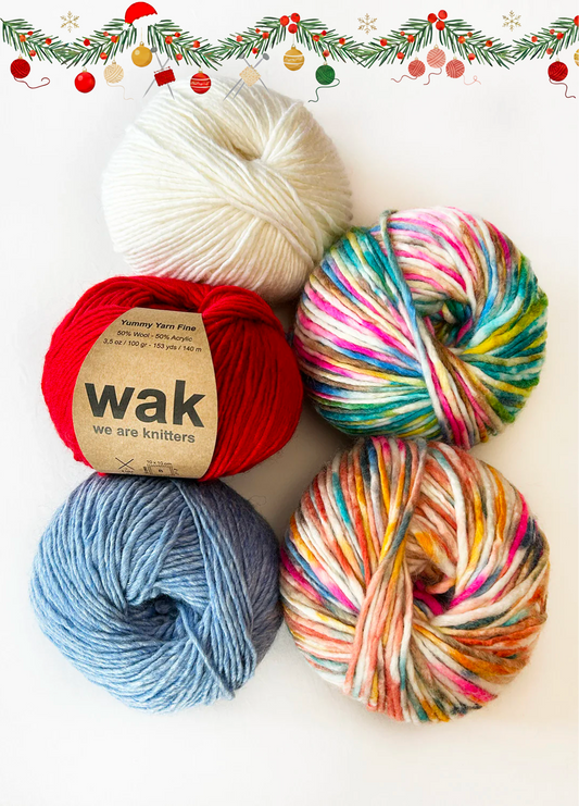 5 Pack of Yummy Yarn Fine Balls