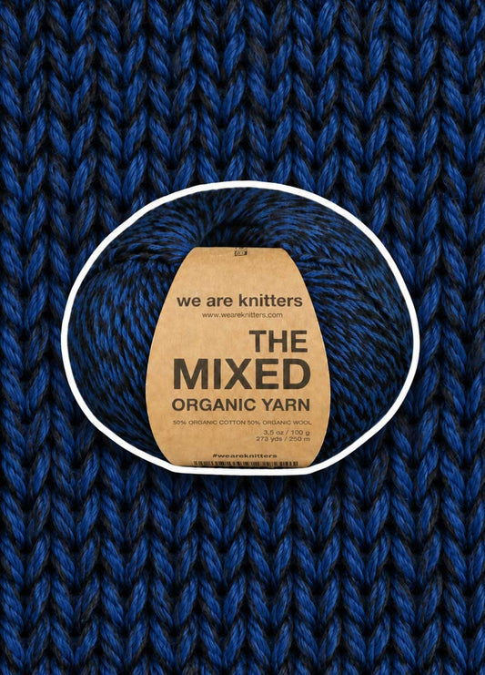 The Mixed Yarn Navy Blue