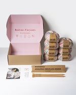 Fresco Cardigan Kit - Yummy Yarn Version