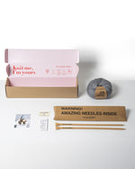 Tremblant Beanie Kit - Yummy Yarn Fine Version