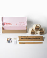 Vega Scarf Kit - Yummy Yarn Fine Version