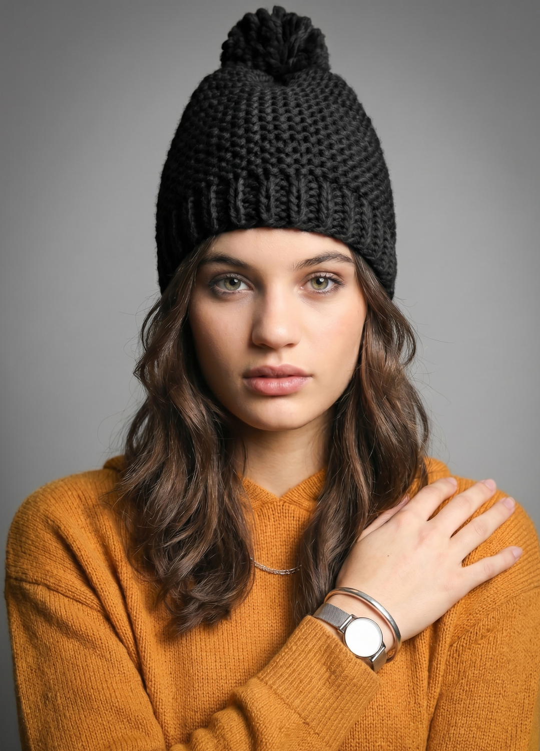 Tremblant Beanie Kit - Yummy Yarn Fine Version