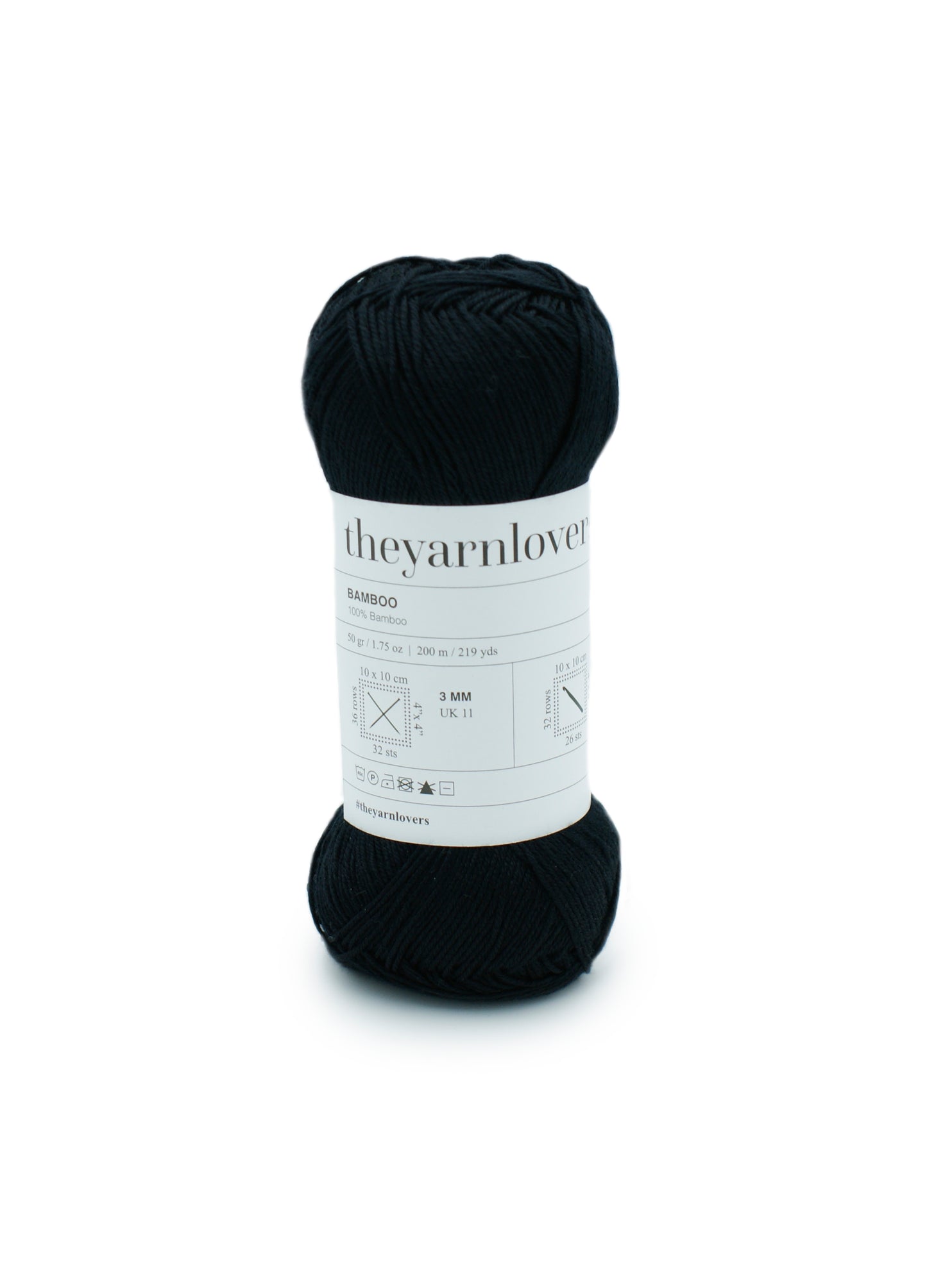 Bamboo Black - Yarn Lovers