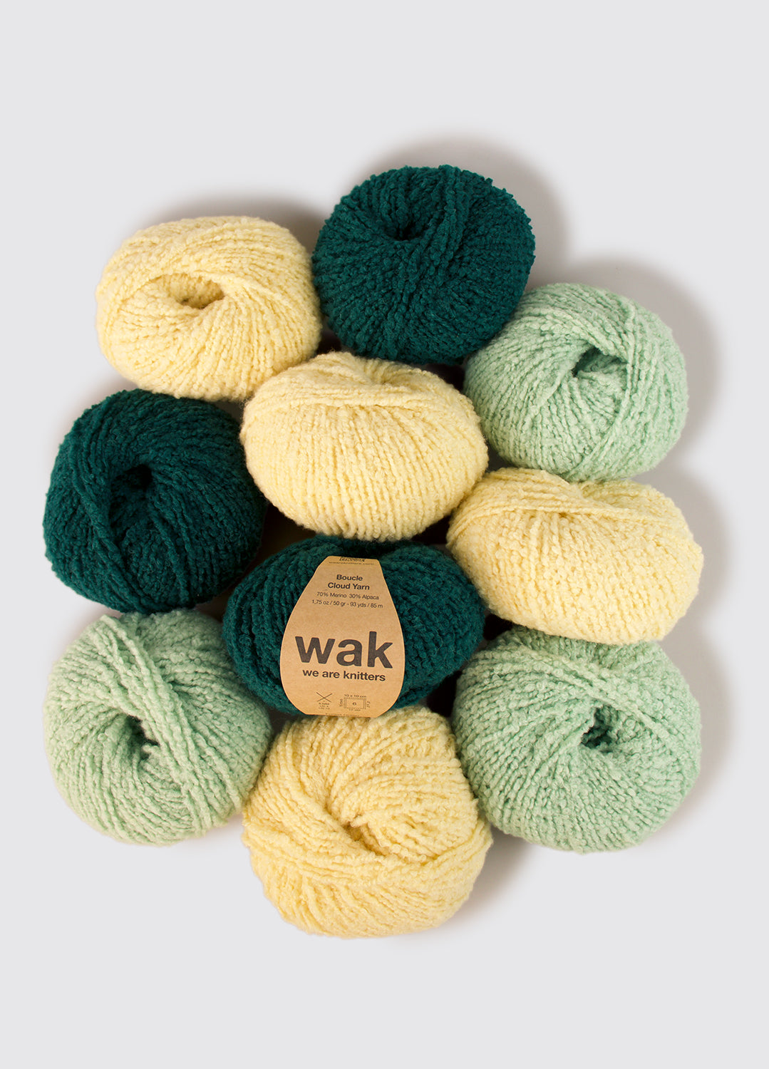 Pack de 10 Pelotes de Boucle Cloud Yarn
