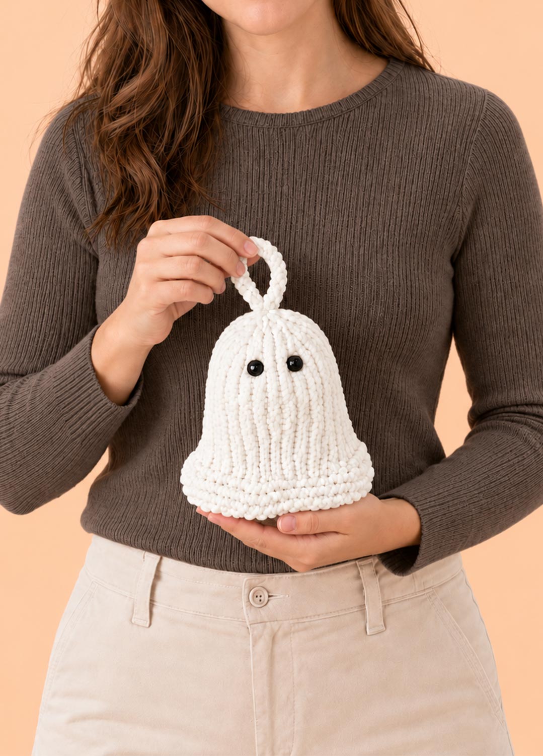 Le charme fantôme Knitty – Kit facile pour tricoter un fantôme