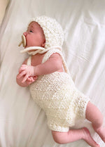 Violet Bonnet & Sage Romper Kit x @hank_knitwear - Yummy Version