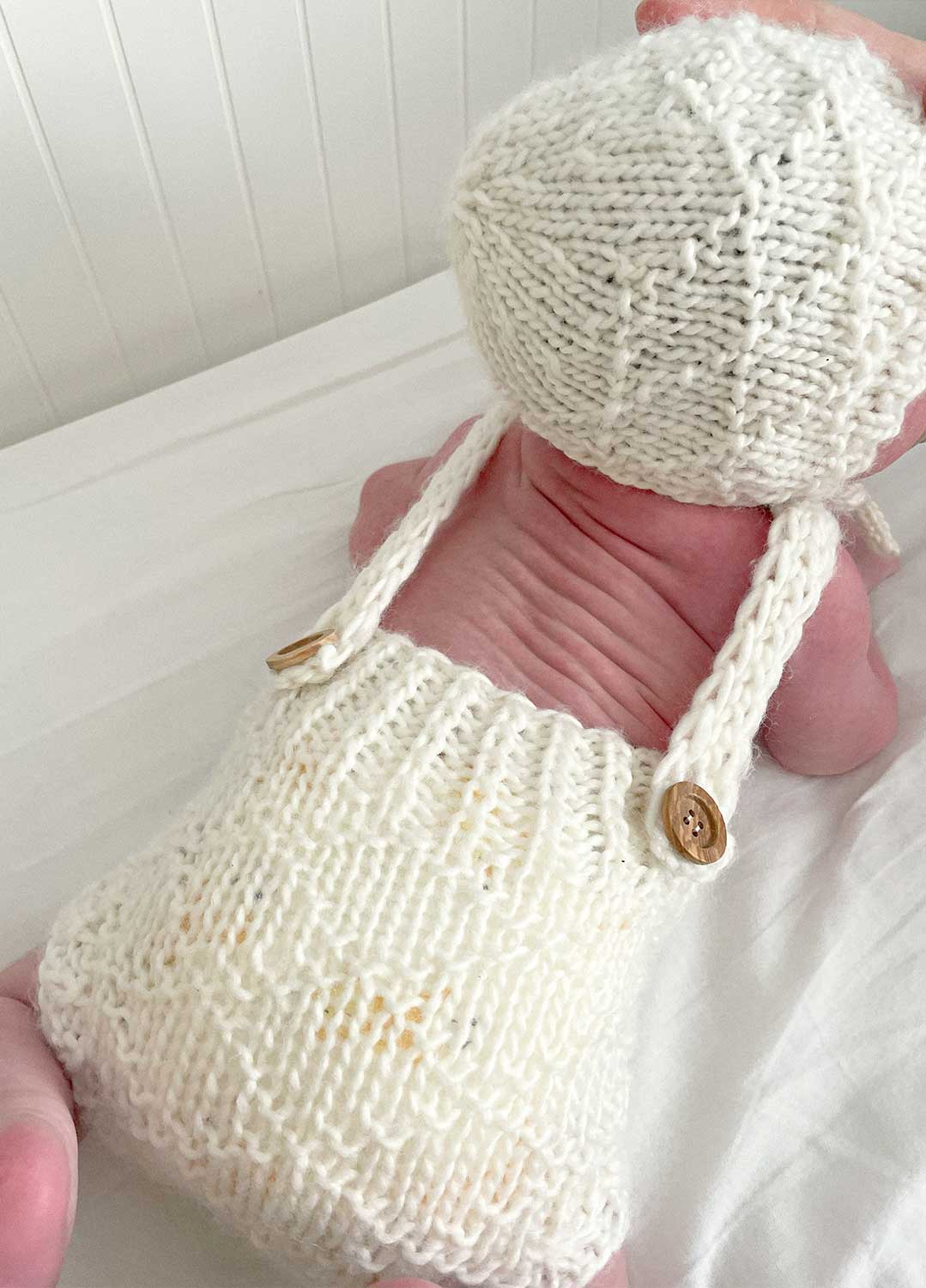 Violet Bonnet & Sage Romper Kit x @hank_knitwear - Yummy Version