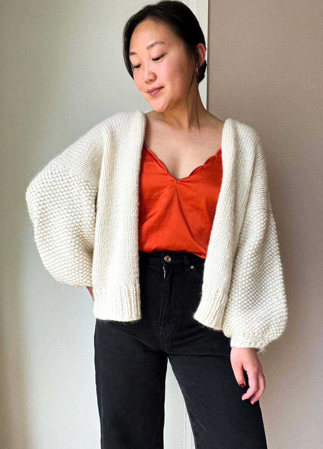 Kobe Cardigan WAK Edition x November Knits Kit - Yummy Version