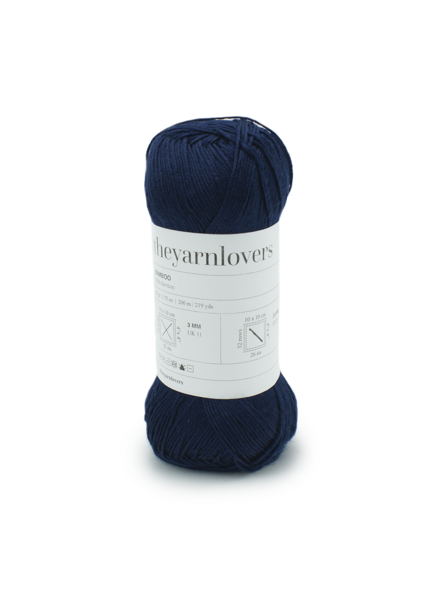 Bamboo Navy Blue - Yarn Lovers