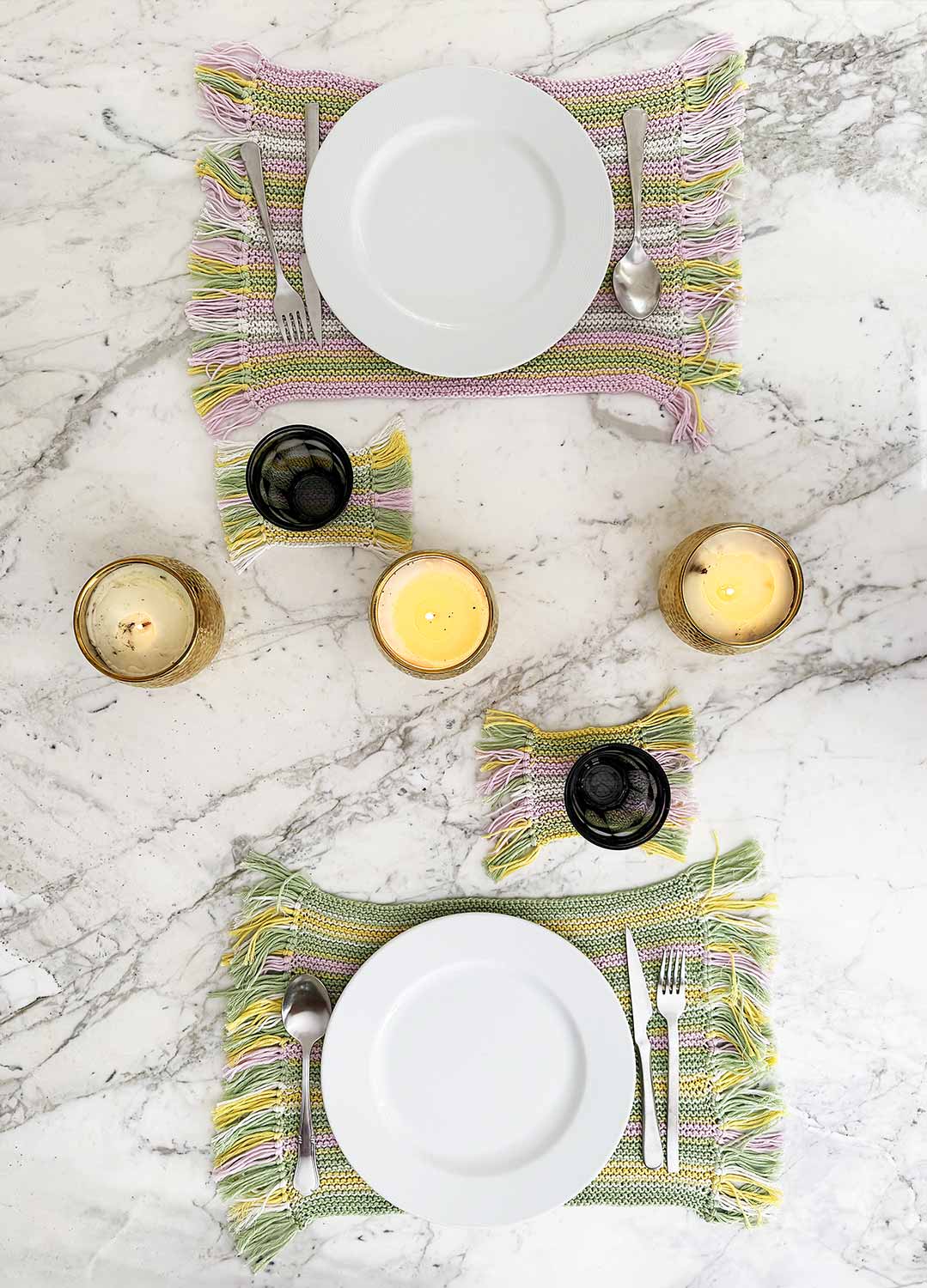 Olympia Placemat and Coaster Set Kit