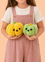Les citrouilles Knitty – Kit facile pour tricoter des citrouilles