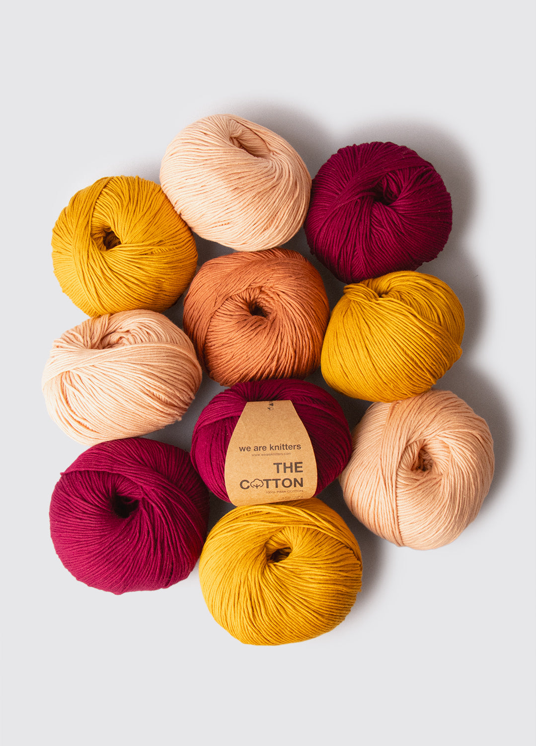 Pack de 10 Pelotes de Coton Pima