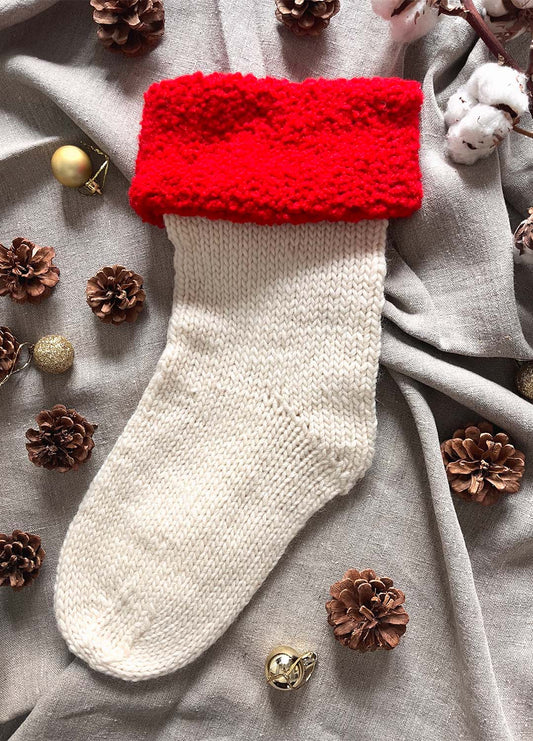 Winter Wonderland Stocking Free Pattern.