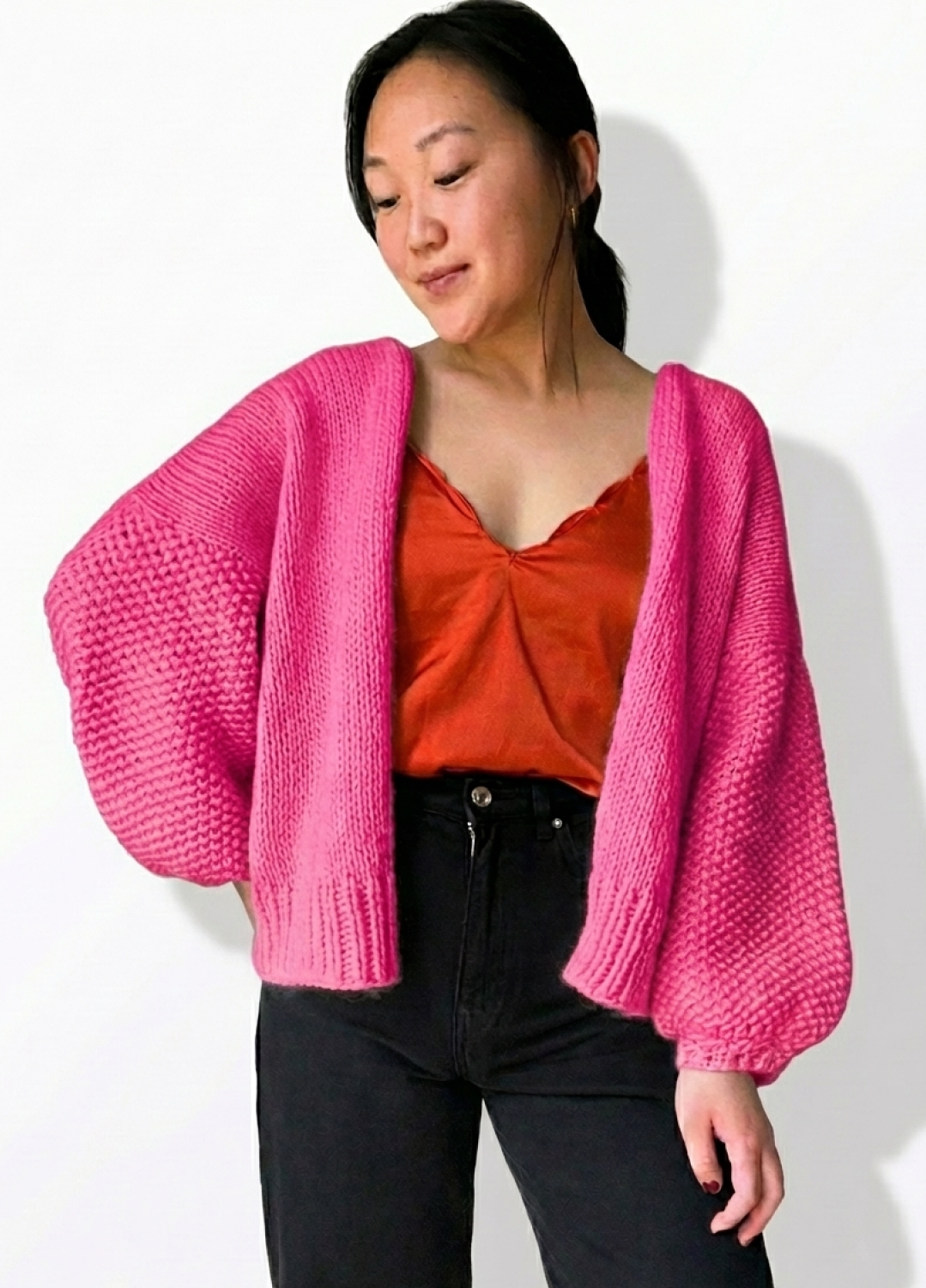 Kobe Cardigan WAK Edition x November Knits Kit - Yummy Version