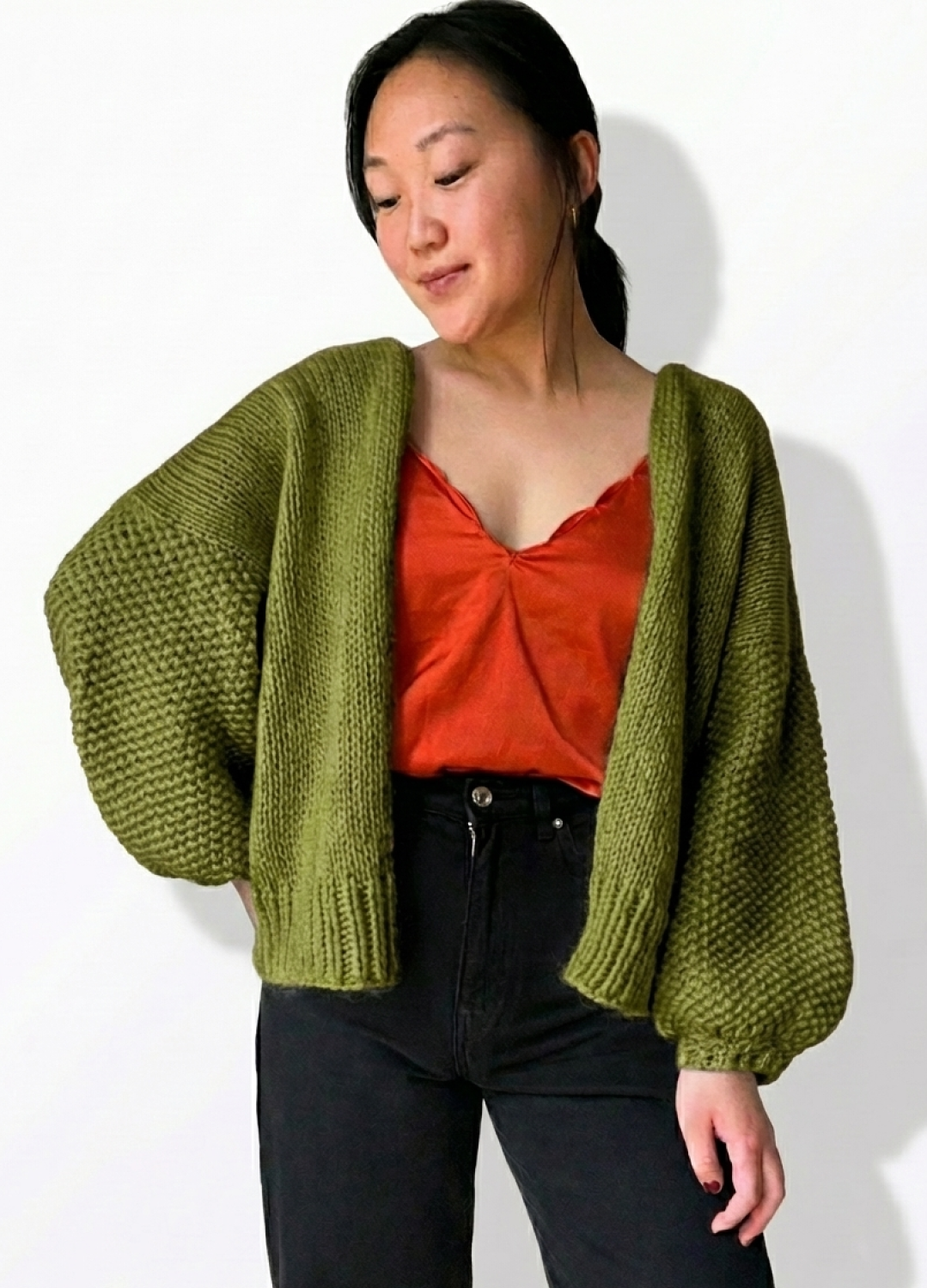 Kobe Cardigan WAK Edition x November Knits Kit - Yummy Version
