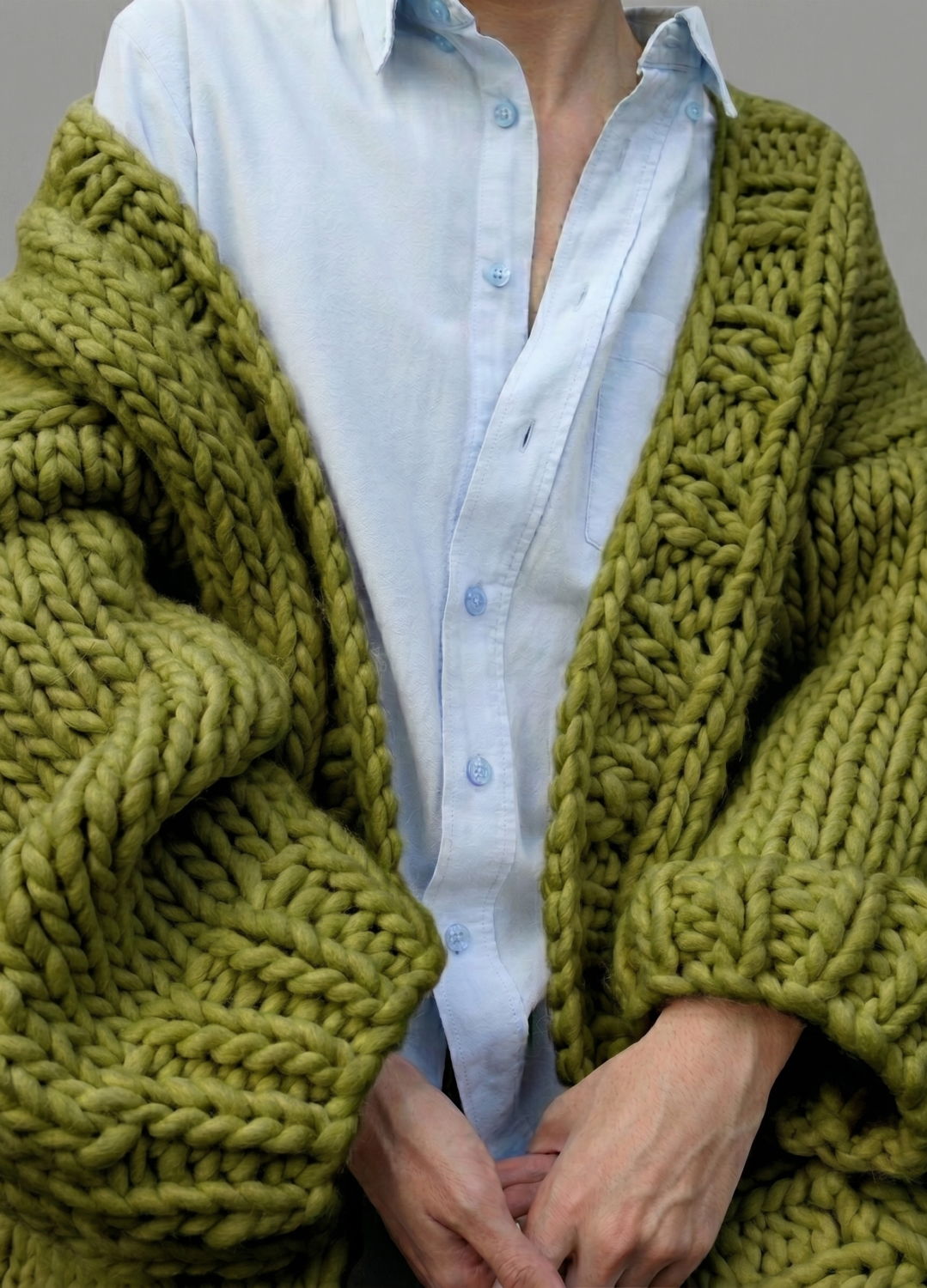 Simone Cardigan Kit -  Yummy Yarn Version