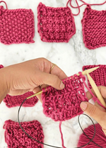 Placemat & Coaster - Beginner Sampler Kit - Learn The Basics Knitting Kit